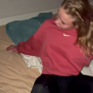 White teen thot  got one BIG surprise after getting high in Miami hotel room